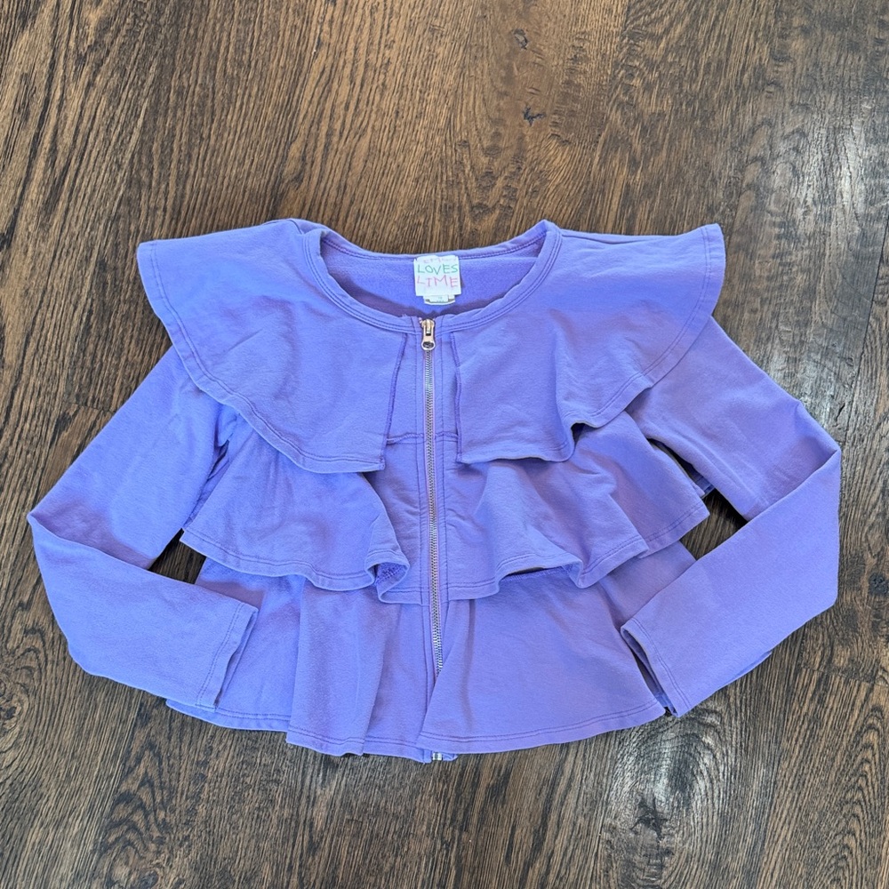 Lemon Loves Lime Lavender Top/Jacket